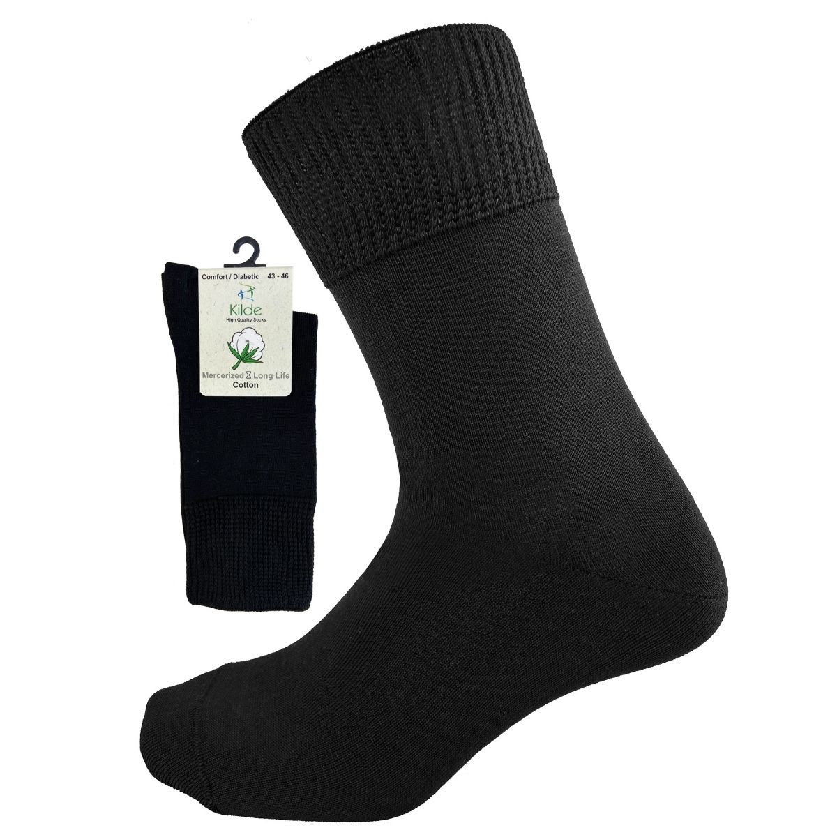 6005_Kilde® Knöchelsocken_Schwarz